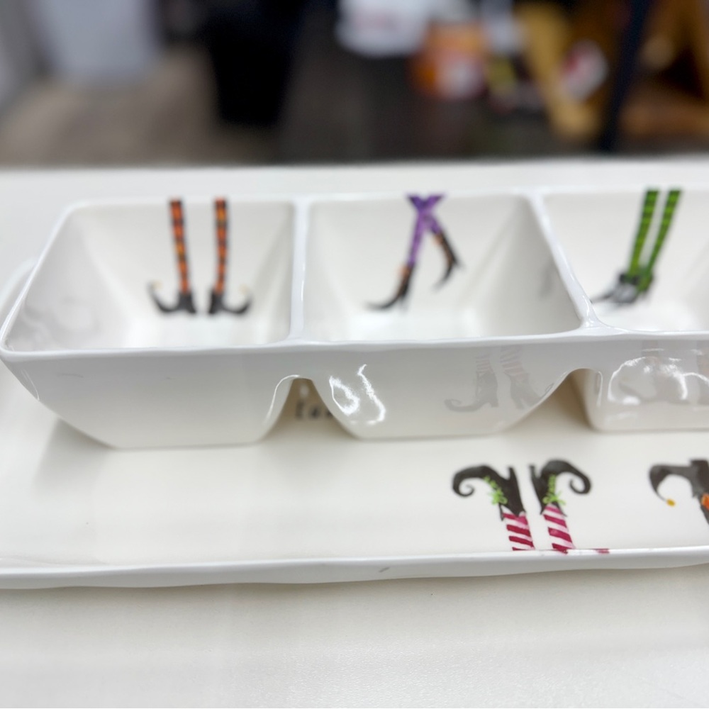 2 Rae Dunn Witch’s Trays